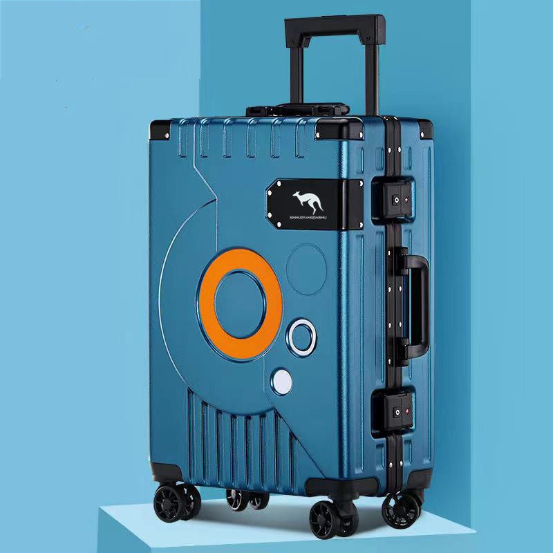 Aluminum Frame Carry On Luggage - حقائب سفر بإطار ألومنيوم للرجال والنساء،