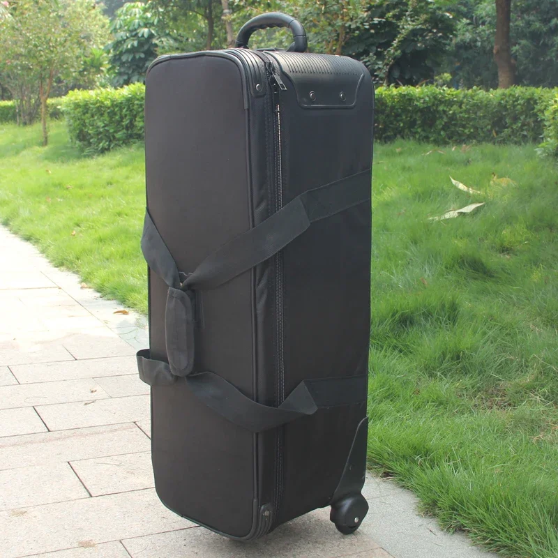 Foldable Rolling Luggage Bag - مصابيح التصوير الفوتوغرافي تخزين الأمتعة المتداول