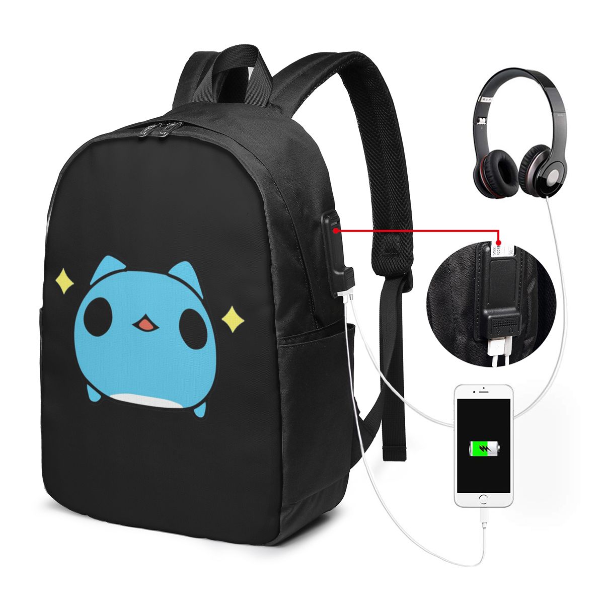 Backpacks - حقيبة ظهر كوميك كات بوجكات كابو