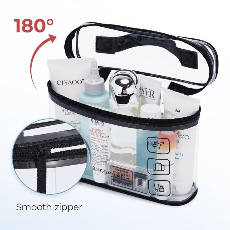 حقيبة مستحضرات تجميل شفافة ومق - مراجعة Cosmetic Bags وسعره