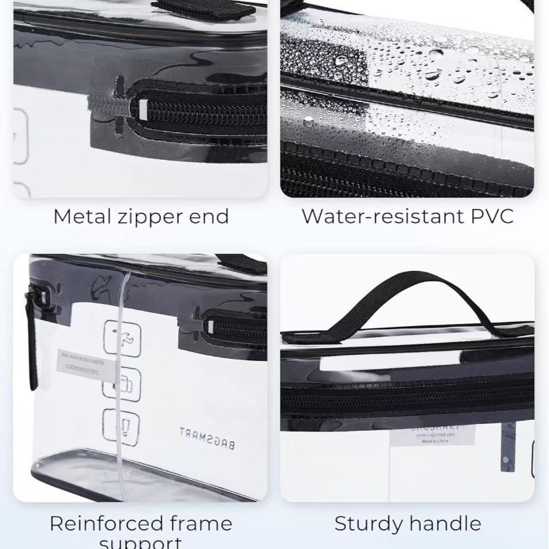 حقيبة مستحضرات تجميل شفافة ومق - مراجعة Cosmetic Bags وسعره