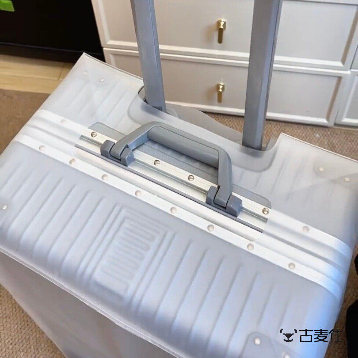 غطاء حماية سميك للأمتعة، غطاء  - مراجعة Luggage Protective Cover Transparent وسعره
