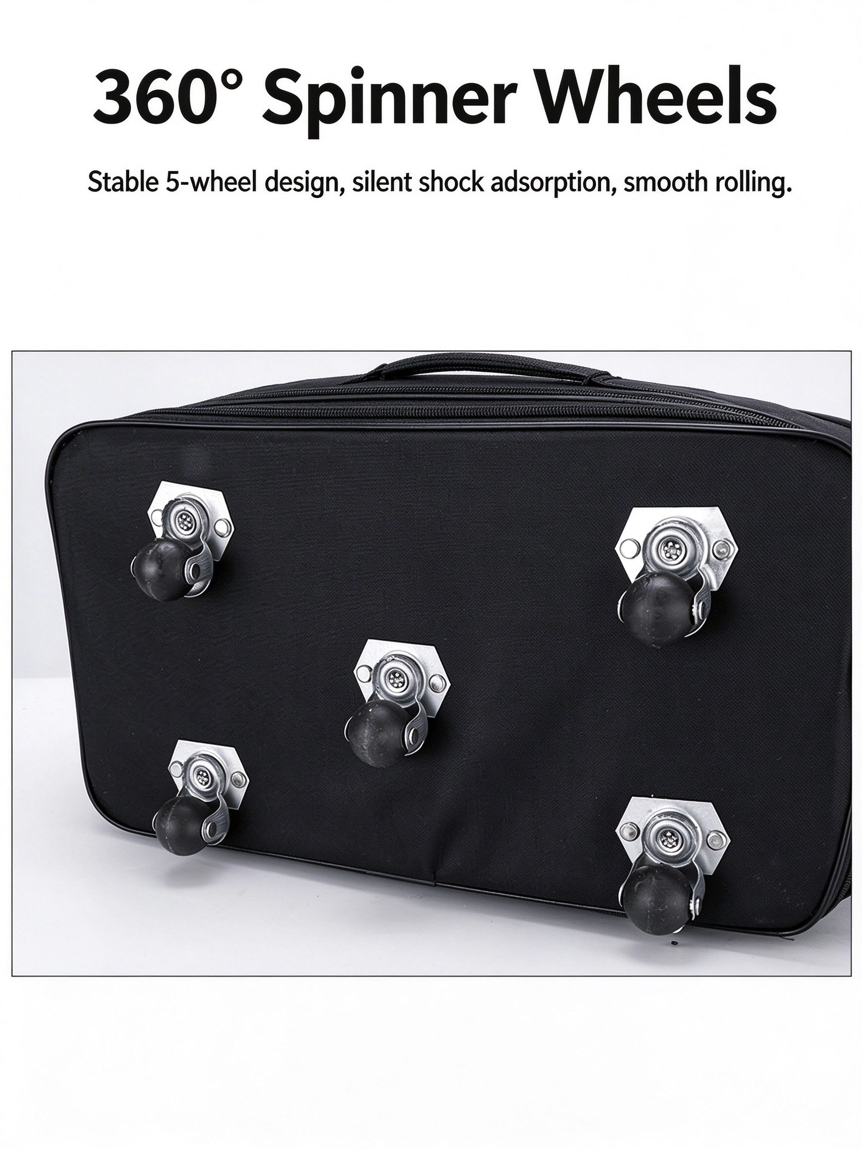 حقيبة سفر كبيرة الحجم قابلة لل - مراجعة Foldable Rolling Luggage Bag وسعره