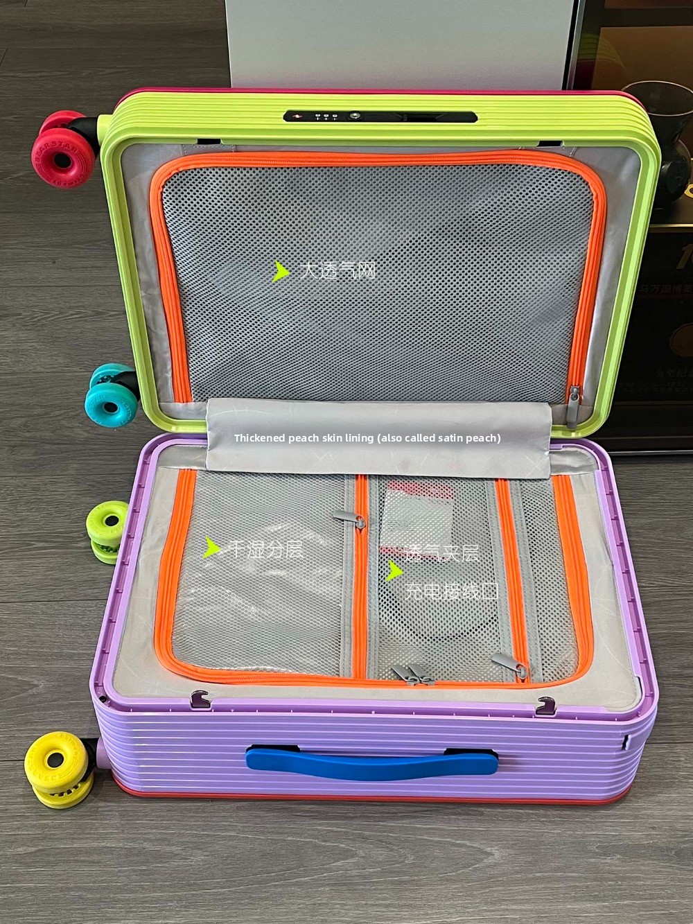 حقيبة سفر أنيقة مقاس 20 و24 بو - مراجعة Spinner Wheel Rolling Suitcase 20 Inch وسعره