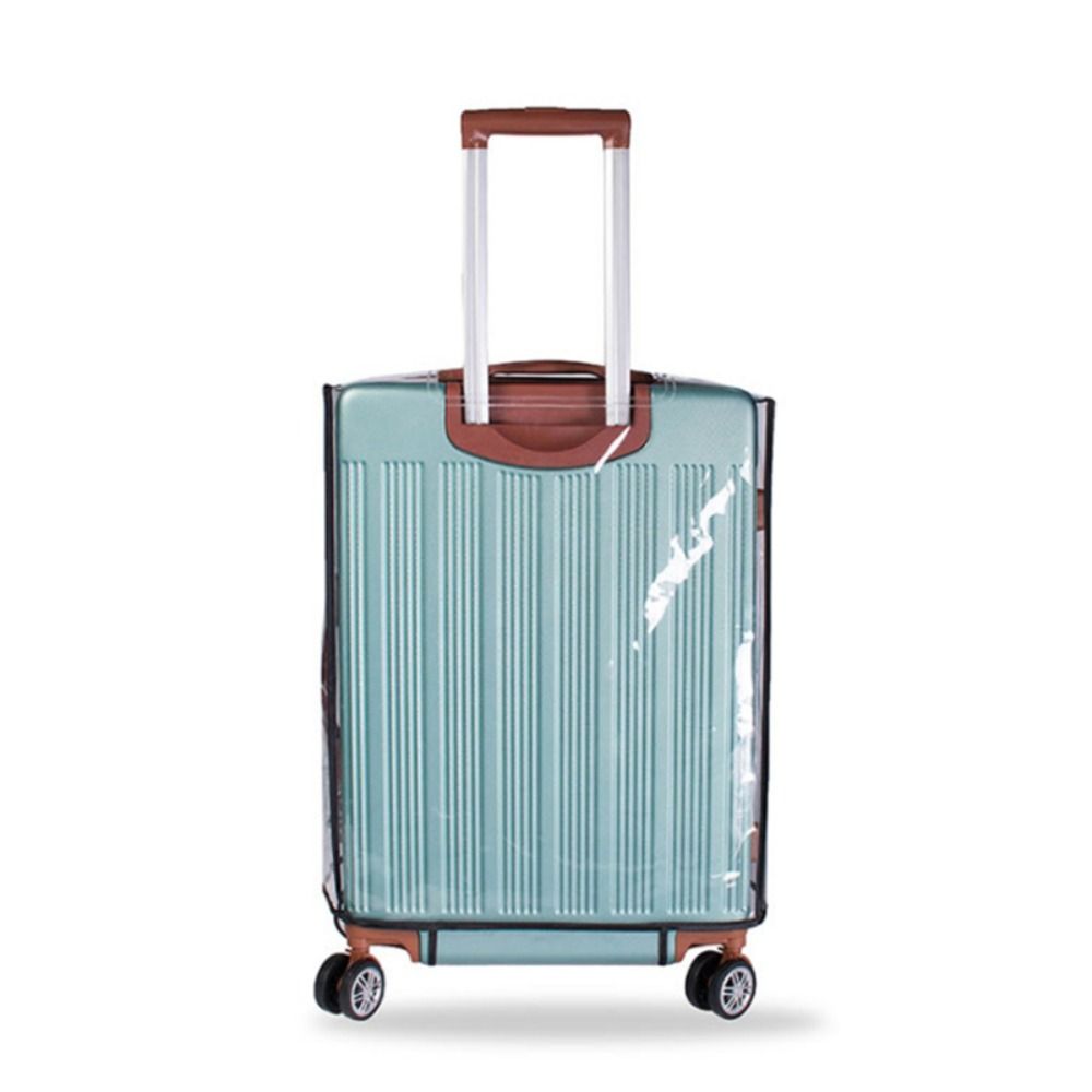 غطاء شفاف من مادة PVC لحماية ا - مراجعة Waterproof Suitcase Cover Protector وسعره