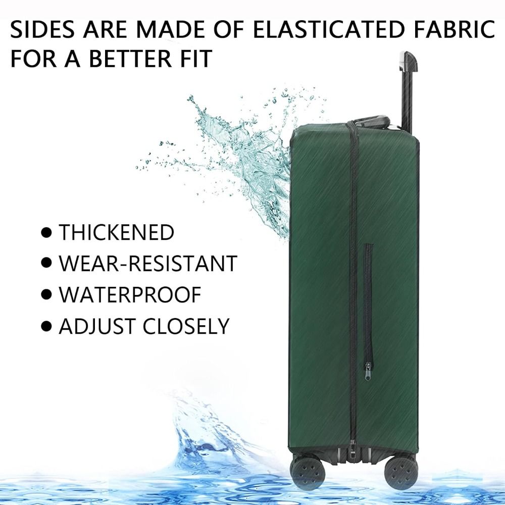 غطاء شفاف جديد من البولي فينيل - مراجعة Luggage Protective Cover Transparent وسعره