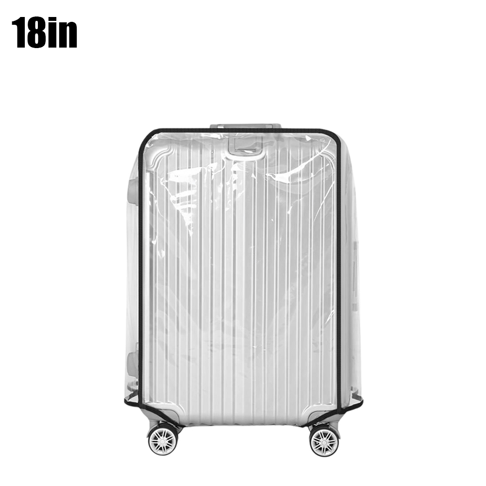 غطاء حماية شفاف للحقائب مقاس 1 - مراجعة Luggage Protective Cover Transparent وسعره