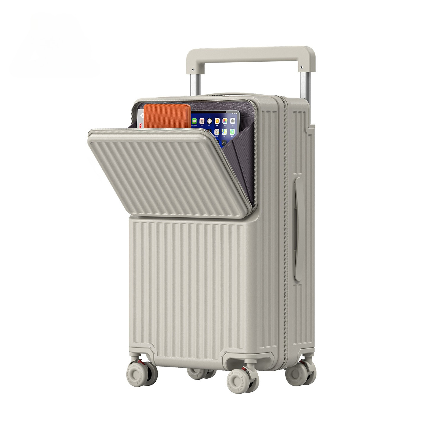 حقيبة سفر متعددة الاستخدامات ب - مراجعة Front Opening Laptop Luggage 24 Inch وسعره