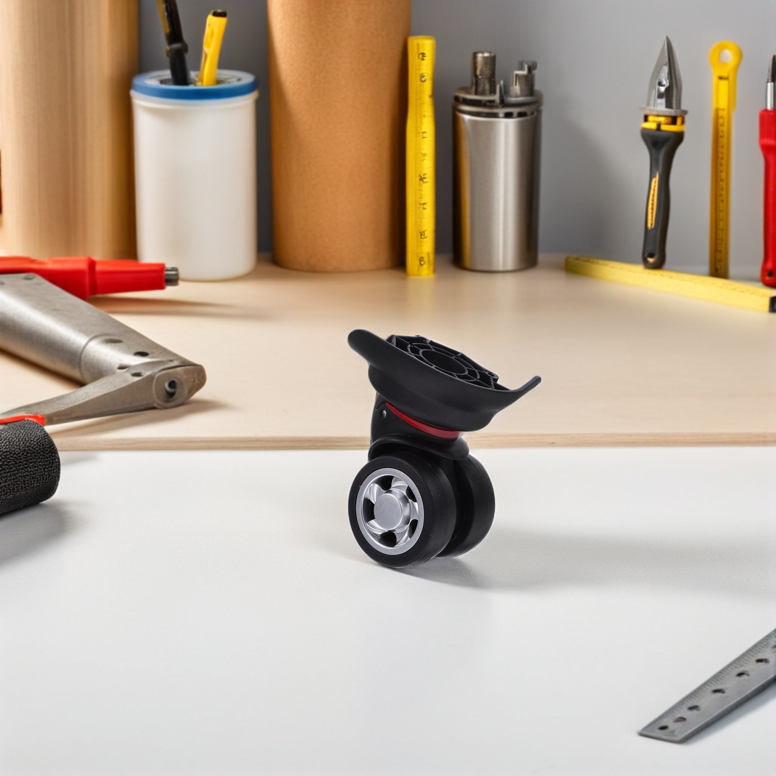مجموعة عجلات بديلة عالمية للأم - مراجعة Silent Replacement Luggage Wheels وسعره