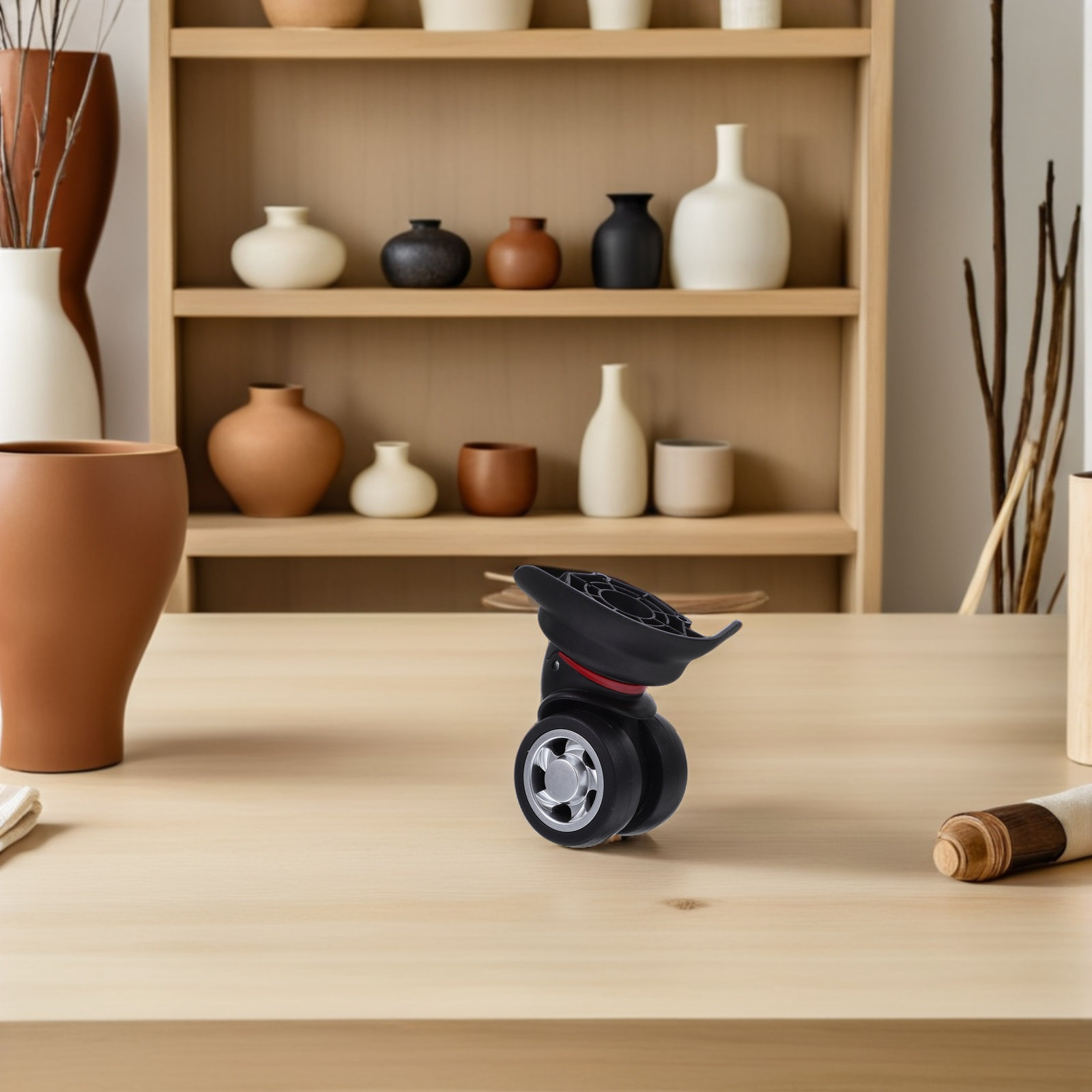مجموعة عجلات بديلة عالمية للأم - مراجعة Silent Replacement Luggage Wheels وسعره
