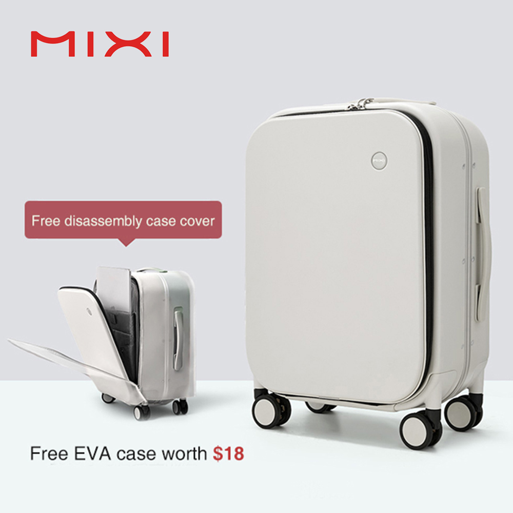 Mixi براءة اختراع تصميم الألوم - مراجعة Foldable Rolling Luggage Bag وسعره