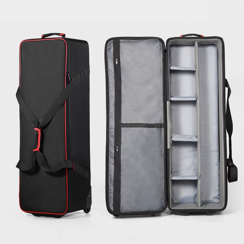مجموعة إضاءة فلاش احترافية للا - مراجعة Foldable Rolling Luggage Bag وسعره