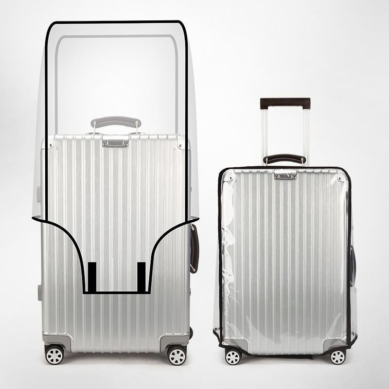 غطاء حقيبة شفاف مقاوم للماء وا - مراجعة Luggage Protective Cover Transparent وسعره
