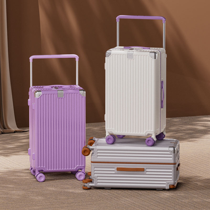 حقيبة سفر بعجلات دوارة متعددة  - مراجعة Spinner Wheel Rolling Suitcase 20 Inch وسعره