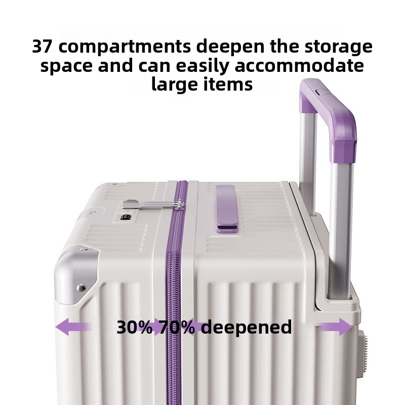 حقيبة سفر بعجلات دوارة متعددة  - مراجعة Spinner Wheel Rolling Suitcase 20 Inch وسعره