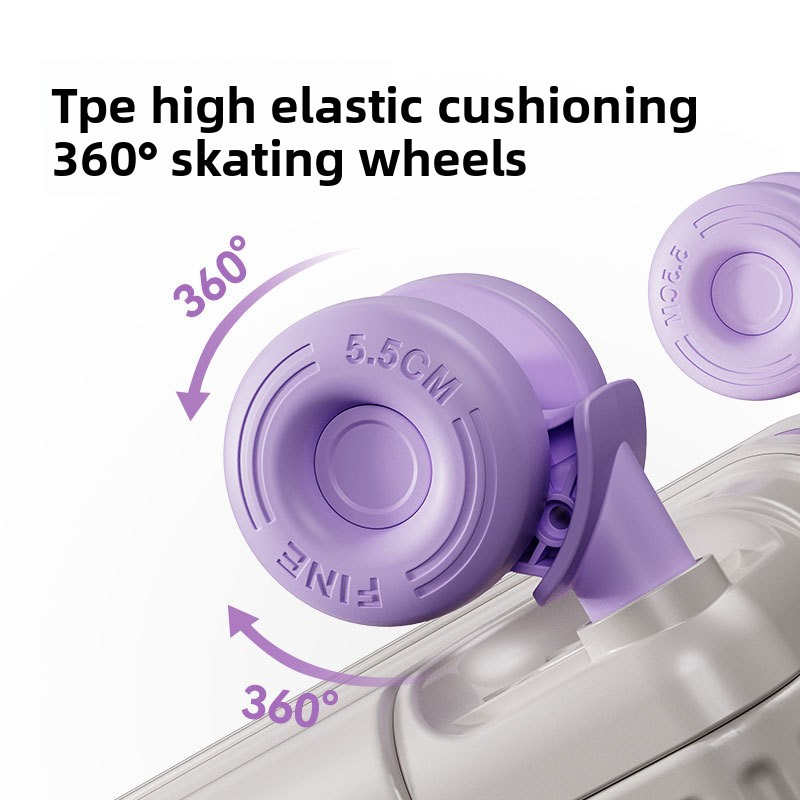 حقيبة سفر بعجلات دوارة متعددة  - مراجعة Spinner Wheel Rolling Suitcase 20 Inch وسعره