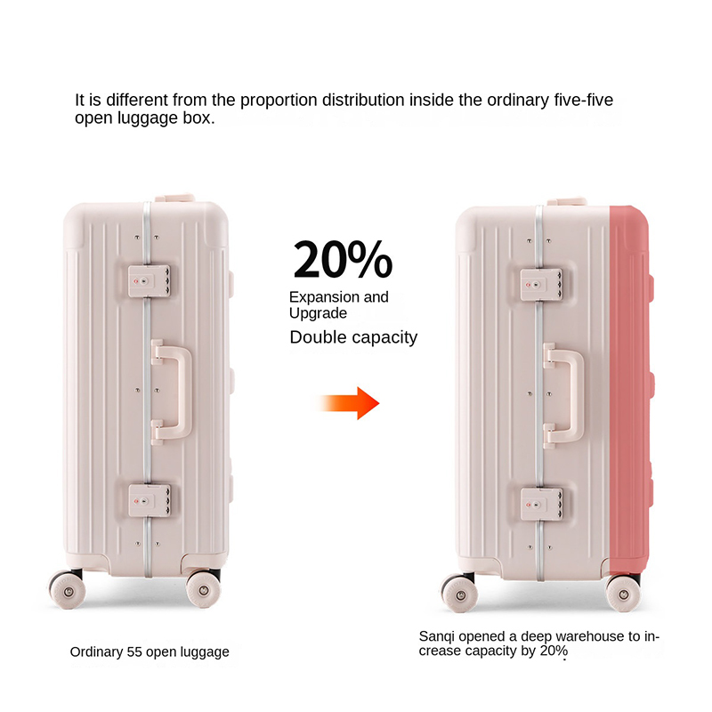 حقيبة سفر جديدة بإطار ألومنيوم - مراجعة Aluminum Frame Carry On Luggage وسعره