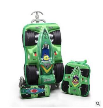 ثلاثية الأبعاد بنين سيارة عربة - مراجعة Foldable Rolling Luggage Bag وسعره